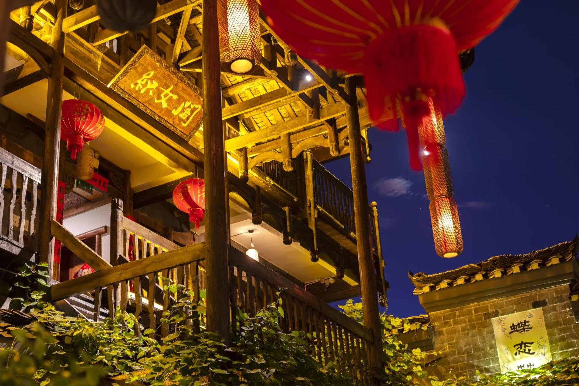Butterfly Flowers Inn Trương Gia Giới Ngoại thất bức ảnh