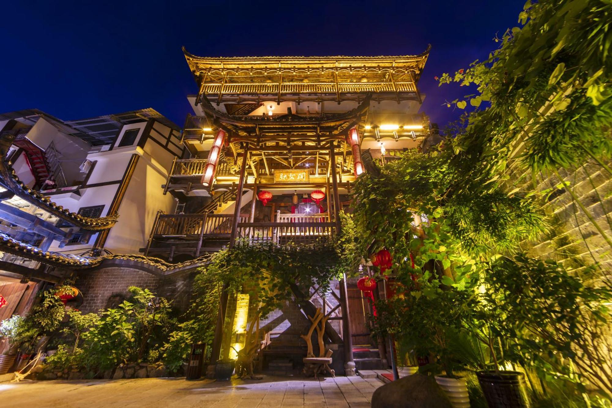 Butterfly Flowers Inn Trương Gia Giới Ngoại thất bức ảnh
