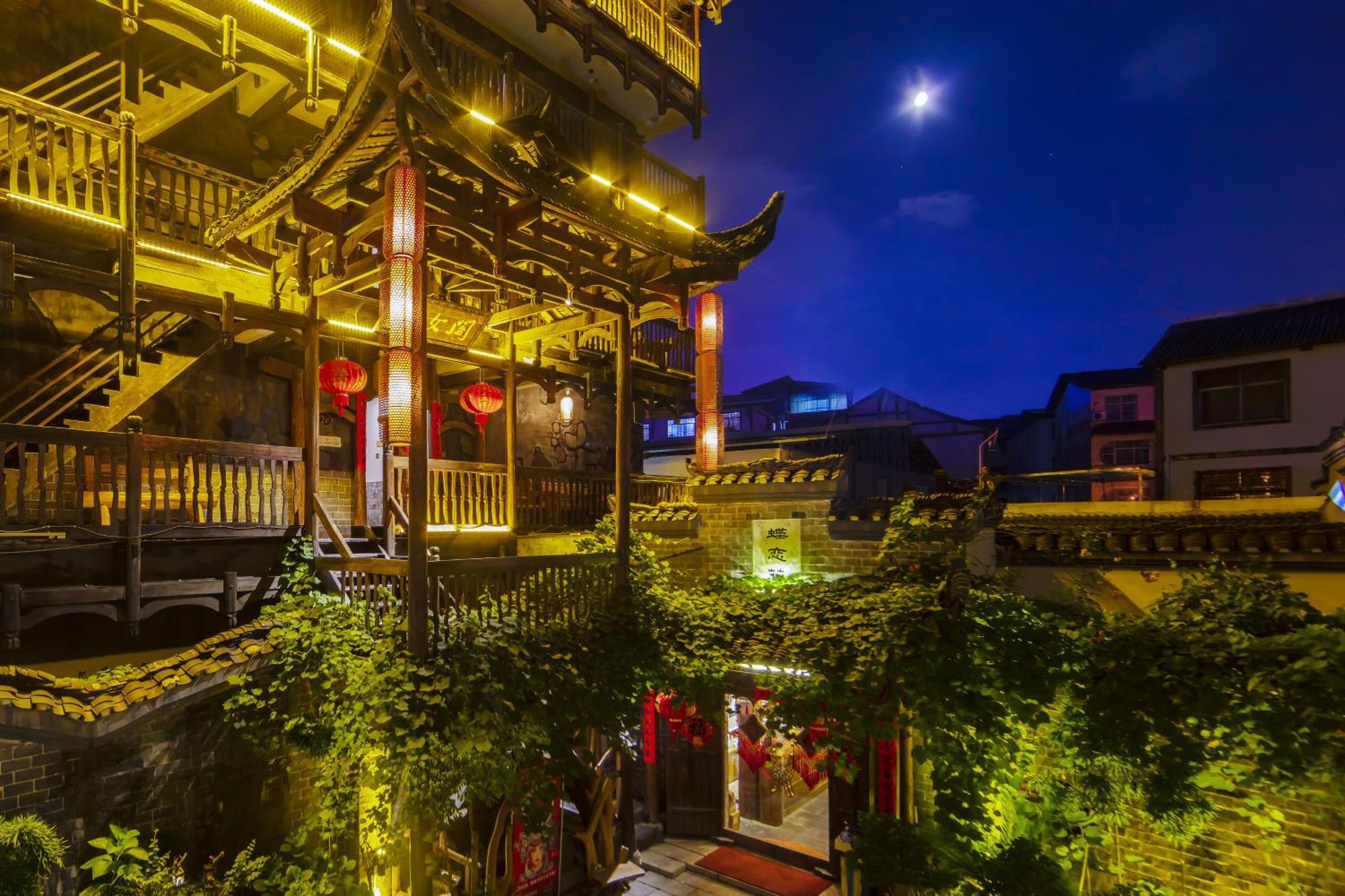 Butterfly Flowers Inn Trương Gia Giới Ngoại thất bức ảnh